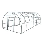 Каркас теплицы, 6 × 3 × 2 м, шаг 1 м, профиль 20 × 20 мм, толщина металла 1 мм, без поликарбоната, половинчатые арки Каркас теплицы, 6 × 3 × 2 м, шаг 1 м, профиль 20 × 20 мм, толщина металла 1 мм, без поликарбоната, половинчатые арки