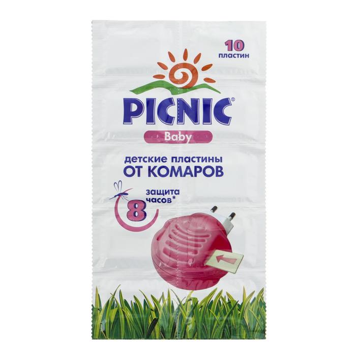 Пластины от комаров Picnic Baby, 10 шт