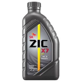 Масло моторное ZIC X7 5W-30, LS синт., 1 л 1434955