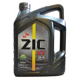 Масло моторное ZIC X7 DIESEL 5W-30, 6 л 1434839