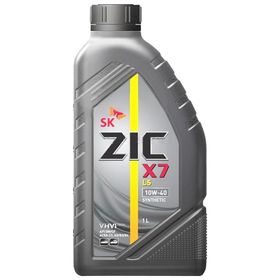 Масло моторное ZIC X7 10W-40, LS синт., 1 л 1434953