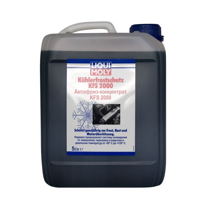 Концентрированный антифриз Liqui Moly KFS 2000 G11 синий, 5 л