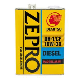 Масло моторное Idemitsu Zepro Diesel 10W-30 DH-1/CF, 4 л 1437733