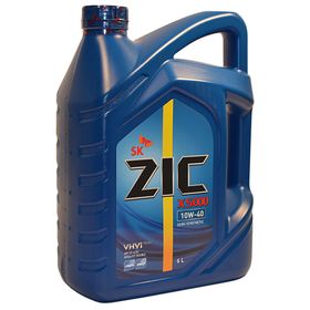 Масло моторное ZIC X 5000 10W-40 CI-4, 6 л 1434836