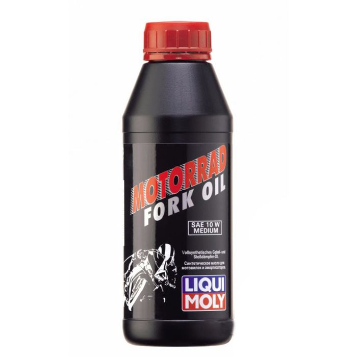 Масло для вилок и амортизаторов Liqui Moly Motorrad Fork Oil Medium 10W, 0.5 л