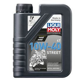 Моторное масло для мотоциклов Liqui Moly НС Motorrad 4T 10W-40 SL/MA-2, 1 л 1433180