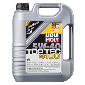 Масло моторное  Liqui Moly Top Tec 4100 5W-40, 5 л 1433203