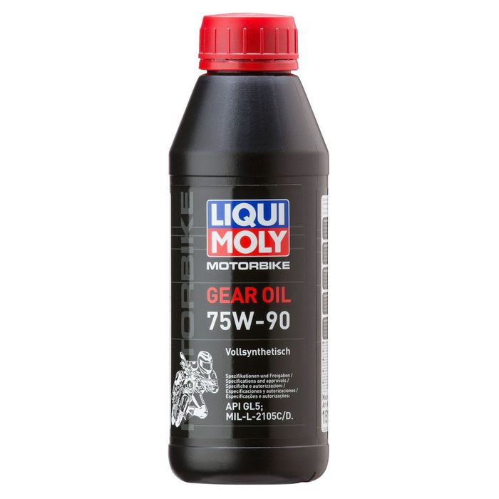 Трансмиссионное масло для мотоциклов Liqui Moly 75W-90 GL-5, 0.5 л