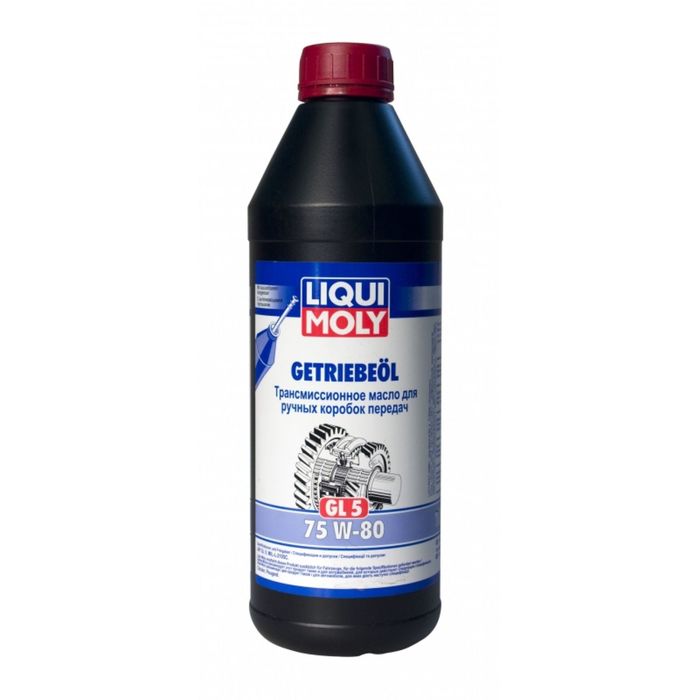 Трансмиссионное масло Liqui Moly Getrieb75W-80 GL5, 1 л