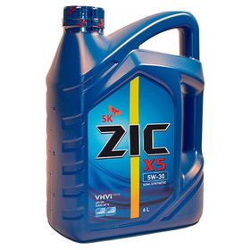 Масло моторное ZIC X5 5W-30, 6 л 1434949