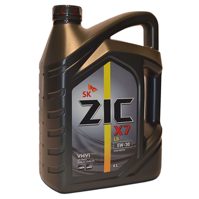  масло ZIC X7 LS 5W-30, 6 л    в интернет .