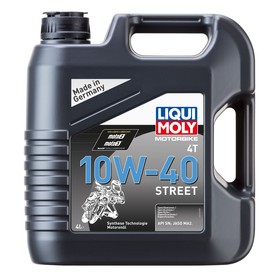 Моторное масло для мотоциклов Liqui Moly НС Racing 4T 10W-40 SL/MA-2, 4 л 1433181
