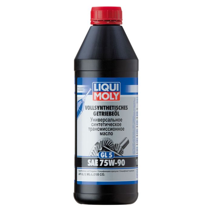 Трансмиссионное масло Liqui Moly Vollsynth.Getrieb 75W-90 GL-5, 1 л