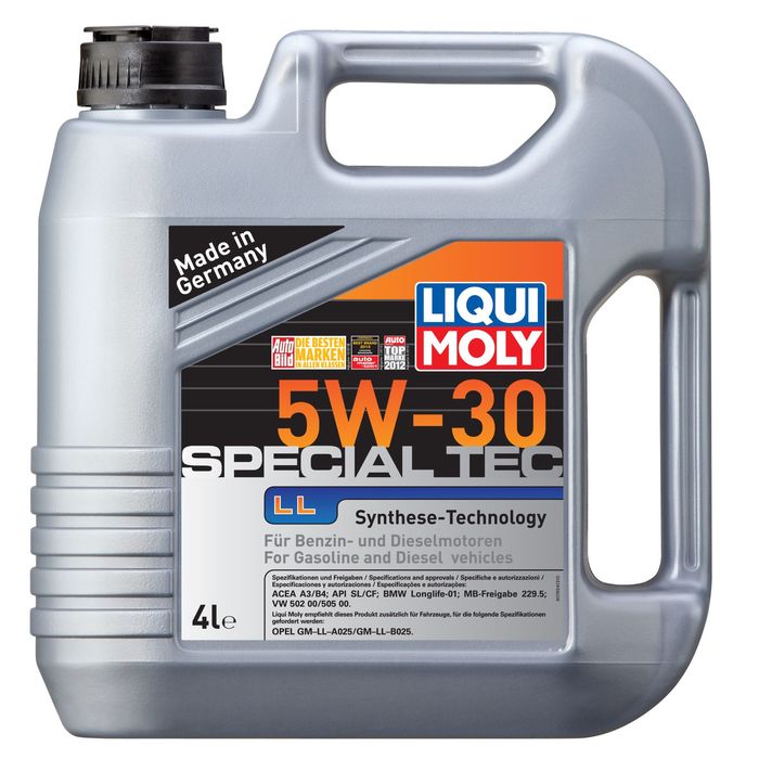 Моторное масло Liqui Moly НС Leichtlauf Special LL 5W-30, 4 л