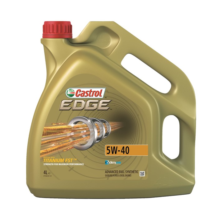 Моторное масло Castrol EDGE Titanium 5W-40, 4 л