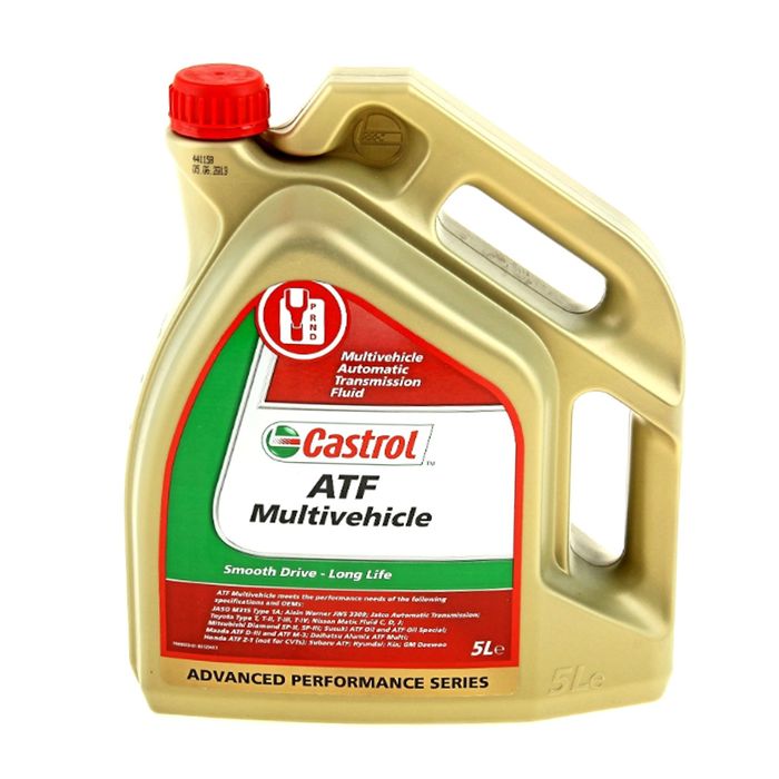 Трансмиссионное масло Castrol ATF Multivehicle, 5 л