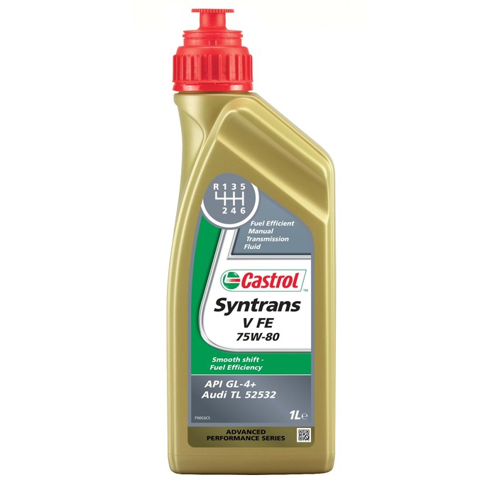 Трансмиссионное масло Castrol Syntrans V FE 75W-80, 1 л