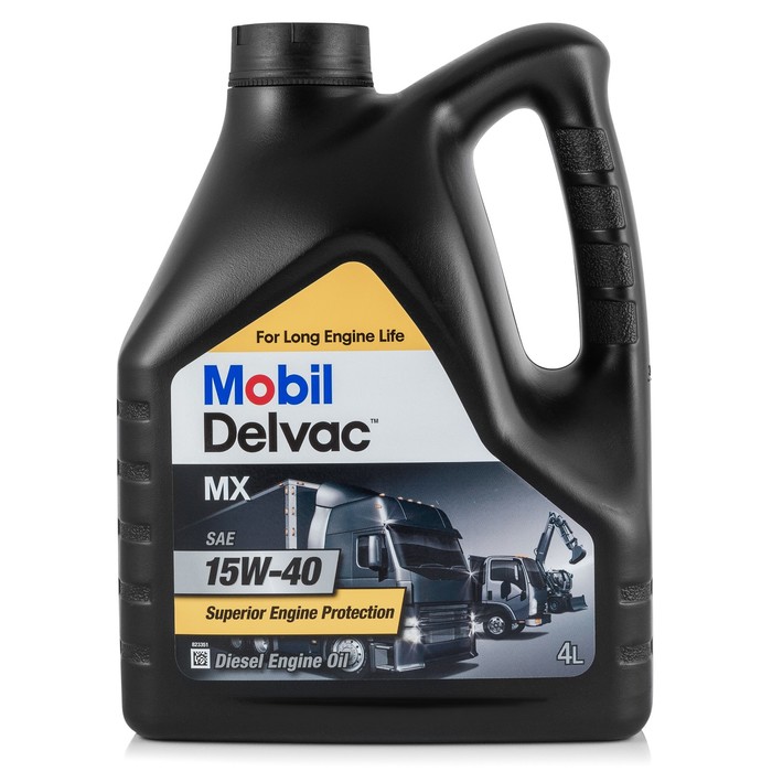 Моторное масло Mobil Delvac MX 15W-40, 4 л