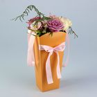 Пакет для цветов коралловый, 32х15х13 см Пакет для цветов коралловый, 32х15х13 см