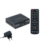 Приставка для цифрового ТВ D-COLOR DC911HD ECO, FullHD, DVB-T2, HDMI, RCA, USB, черная Приставка для цифрового ТВ D-COLOR DC911HD ECO, FullHD, DVB-T2, HDMI, RCA, USB, черная