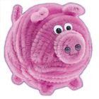Игрушка из меховых палочек "Пушистик Пигги" Игрушка из меховых палочек "Пушистик Пигги"