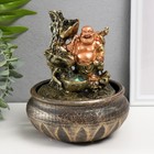 Fountain table "Hotei at the waterfall"
