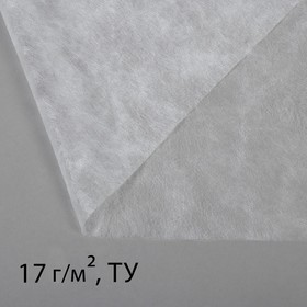 Covering material, 5 × 1.6 m, density 17, with UV stabilizer, white, Agrotex. 