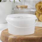 Банка с герметичной крышкой, 1 л, цвет прозрачный 1447036