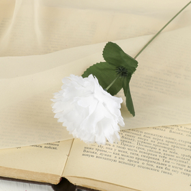 The artificial flower "White carnation"