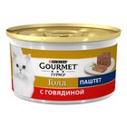 Влажный корм GOURMET GOLD для кошек, паштет говядина, ж/б, 85 г Влажный корм GOURMET GOLD для кошек, паштет говядина, ж/б, 85 г