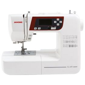 Швейная машина Janome 601DC, 35 Вт, 30 операций, автомат, бело-красная