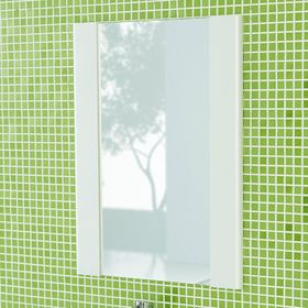 Зеркало для ванной "Флоренция-60", 70 х 60 х 2,2 см, белое