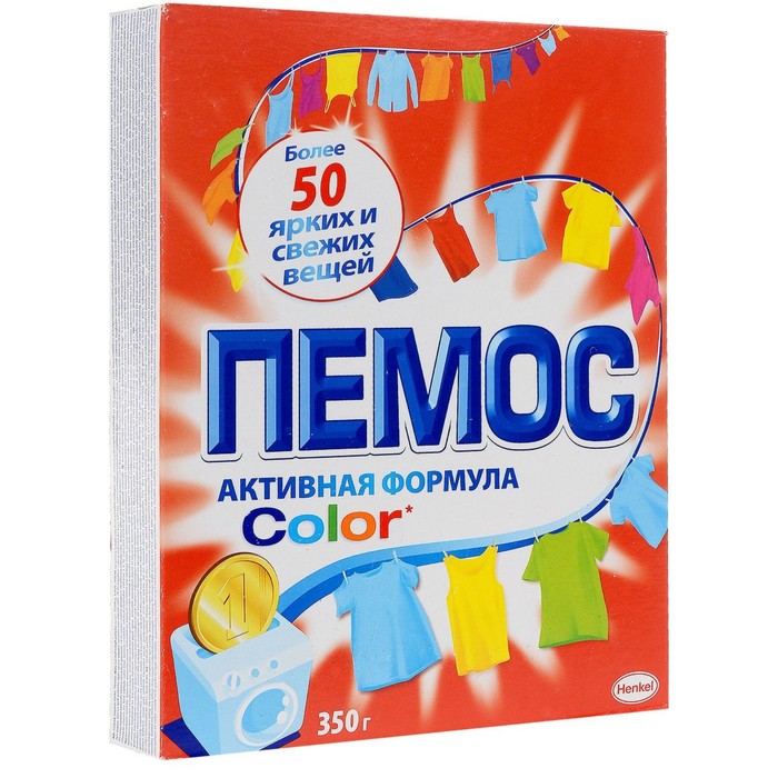 Порошок стиральный Пемос Колор, 350 г