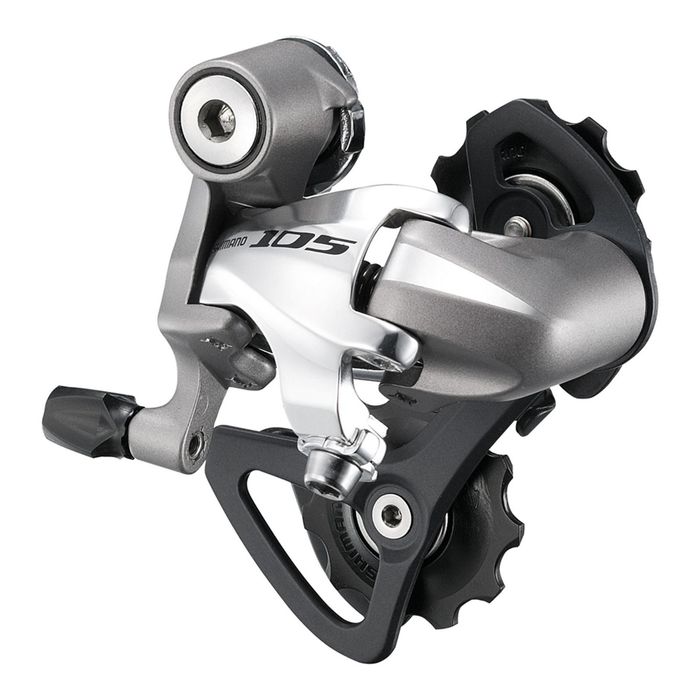 Переключатель задний Shimano 105, RD-5701-SS, 10ск, цвет серебристый