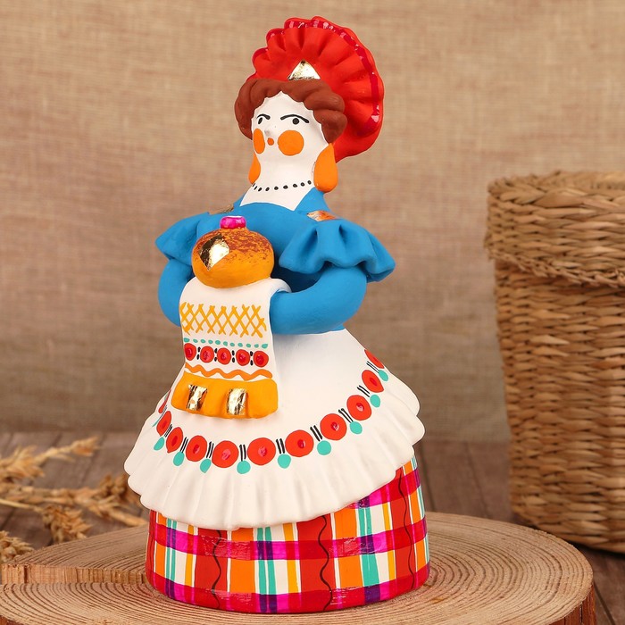 Дымковская игрушка барыня картинки