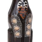 Сувенир дерево "Кошка с пятнистым ошейником" 50 см - фото 800081838