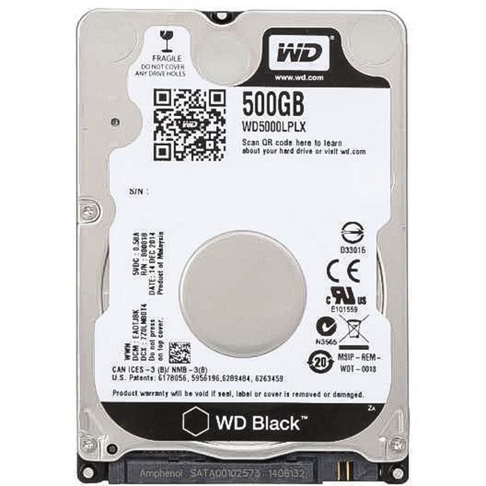 Жесткий диск WD Original SATA-III 500Gb WD5000LPLX Black