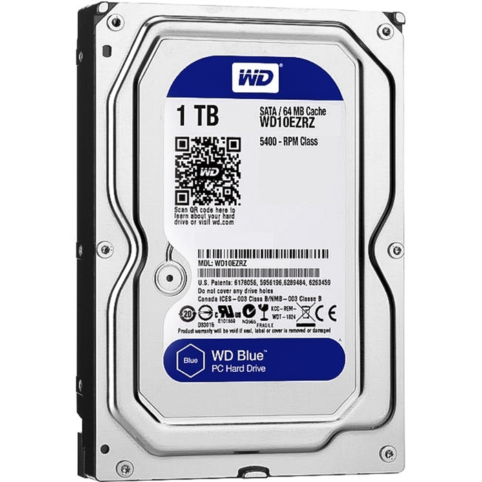 Жесткий диск WD Original SATA-III 1Tb WD10EZRZ Blue