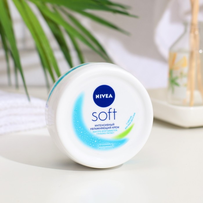 Интенсивный увлажняющий крем Nivea Soft, 100 мл