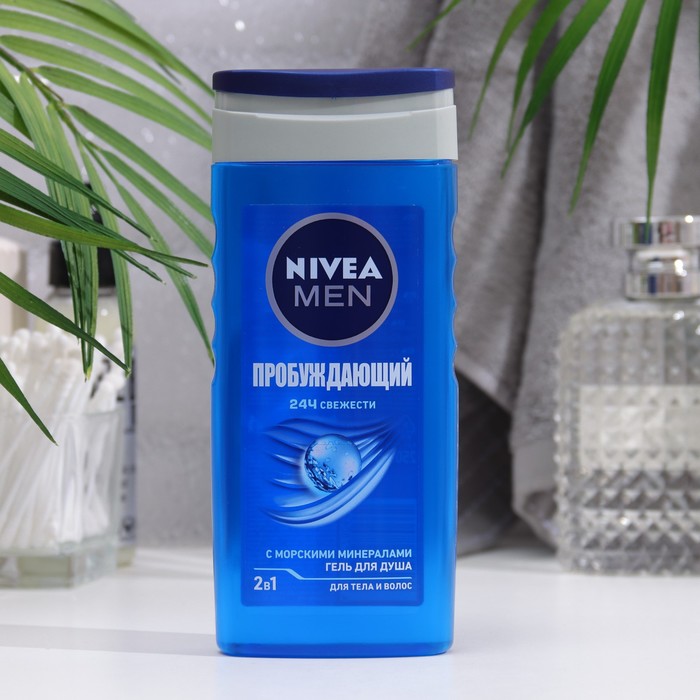 Гель для душа Nivea for Men &quot;Пробуждающий&quot;, 250 мл