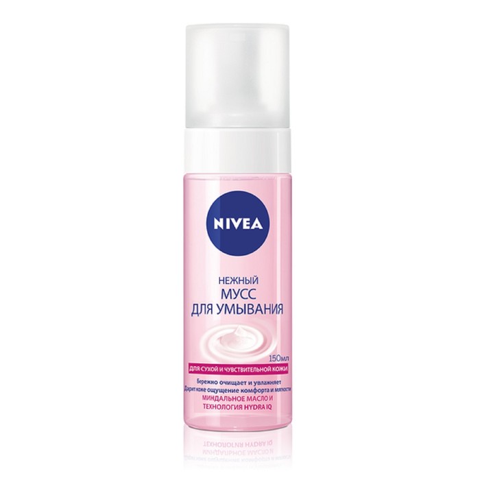 Нежный мусс Nivea, для сухой кожи, 150 мл