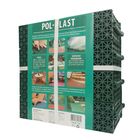 Универсальное покрытие POL-PLAST 30 х 30 см, зеленый, набор 9 шт - фото 799032010