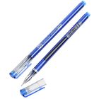 Pen, gel, 0.38 mm, blue, case blue, Bessmertnova, needle burner Assembly