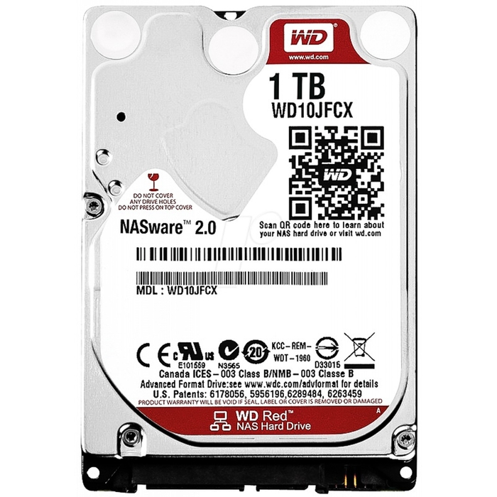 Жесткий диск WD Original SATA-III 1Tb WD10JFCX Red