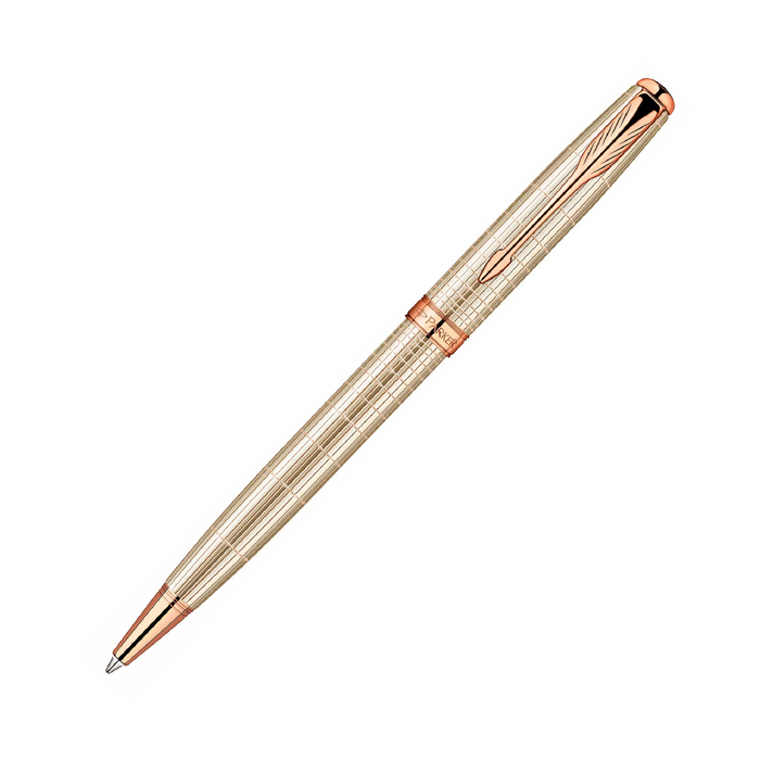 Ручка шариковая Parker Sonnet K535 (1859493) Feminine Silver PGT (M) чернила: черный