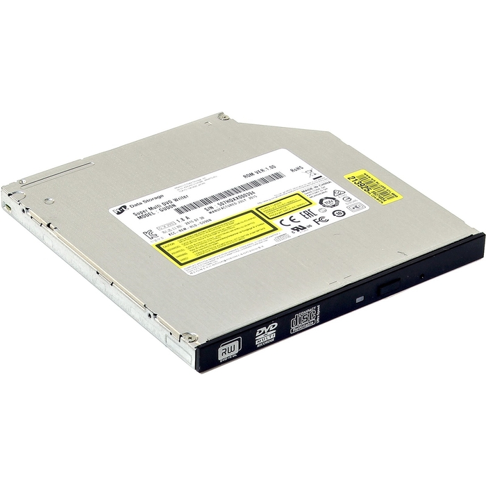 Привод DVD-RW LG GUB0N черный SATA ultra slim внутренний oem