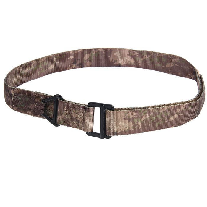 Ремень поясной KINGRIN CQB camo nylon belt-two site in stock (A-tacs) BA-05-AT-L