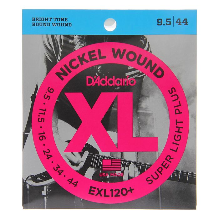 Струны D'Addario Super Light Plus  для электрогитары,  9.5-44,