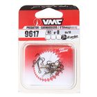 Крючки тройные VMC 9617 BZ № 8 (набор 10шт) Крючки тройные VMC 9617 BZ № 8 (набор 10шт)