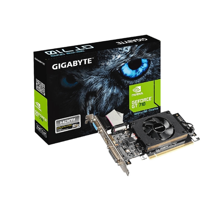 Видеокарта Gigabyte nVidia GeForce GT 710 1024Mb 64bit DDR3